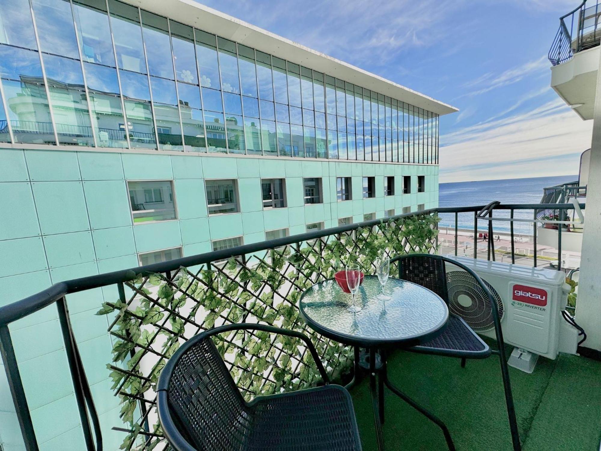 Riviera - Balcon Lenval Sea View With Ac Promenade Des Apartment Nice