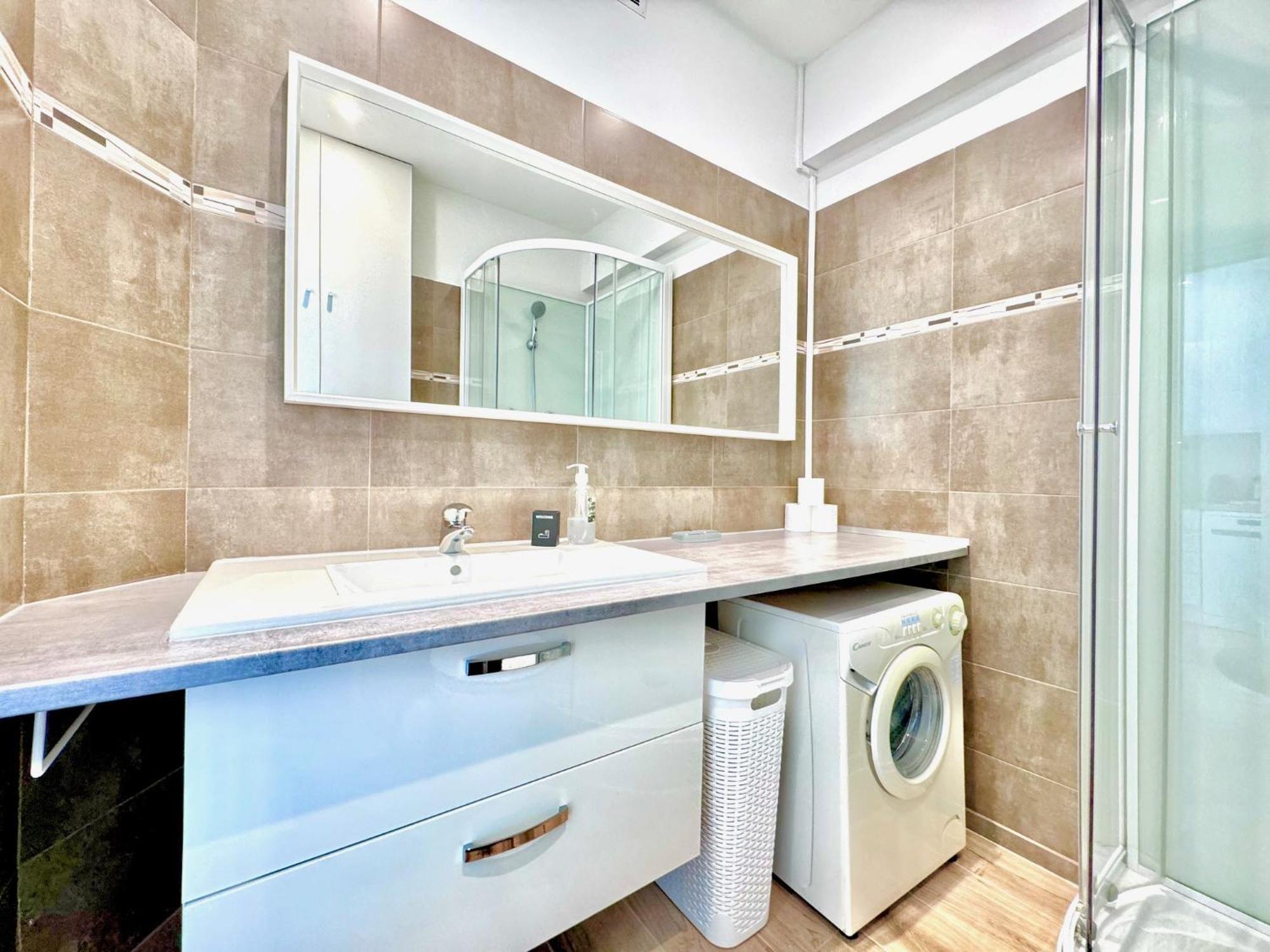 Riviera - Balcon Lenval Sea View With Ac Promenade Des Apartment Nizza